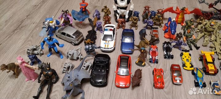 Игрушки, Машинки, роботы, монстры, солдаты
