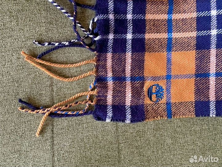 Шарф Timberland scarf cape neddick plaid мужской