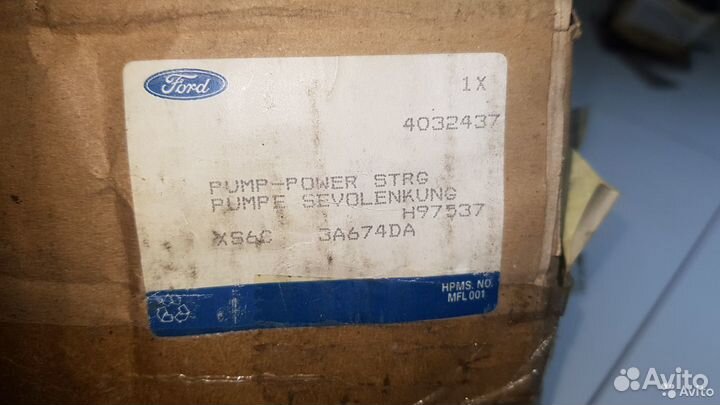 Насос гур Ford Escort 1990-2001 Fiesta 89-96 новый