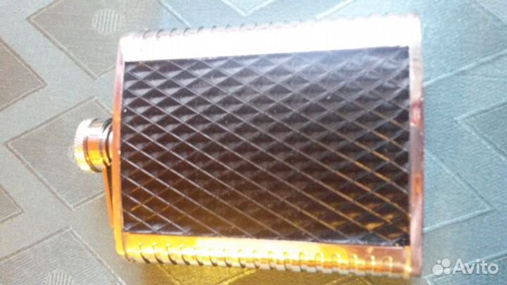 Фляжка стальная для крепких напитков