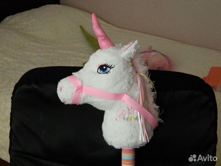 Лошадка на палке,единорог