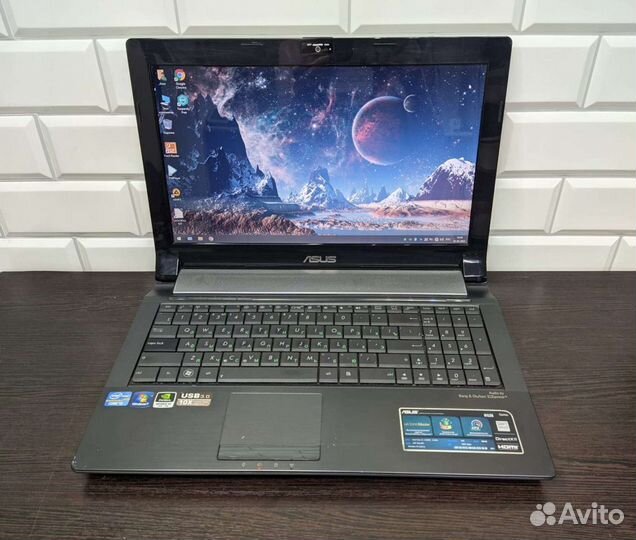 Ноутбук asus N53S на i5 и GT 630m