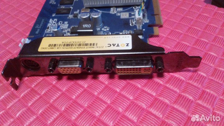 Видеокарта zotac 9400GT