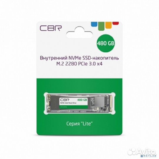 CBR SSD-480GB-M.2-LT22, Внутренний SSD-накопитель