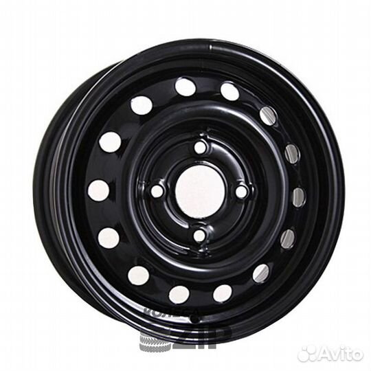 Trebl 7405T 5.5x15 4*100 ET51 DIA54.1 Black Штамп