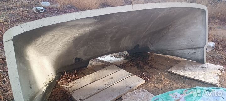 Спойлер на крышу газель