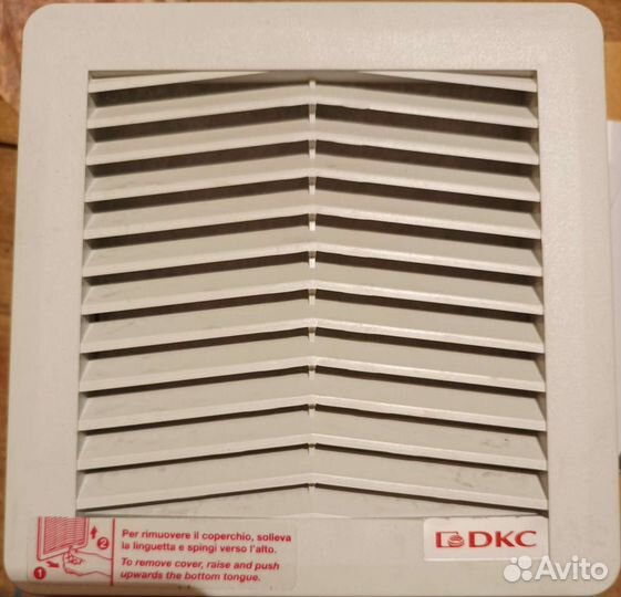 Вентиляционная решетка с фильтром DKC R5KF12