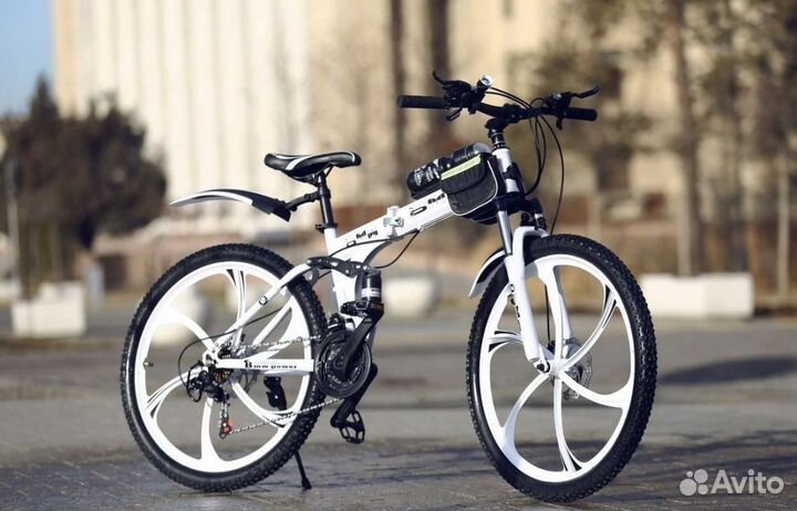 Велосипед на литых дисках bmw