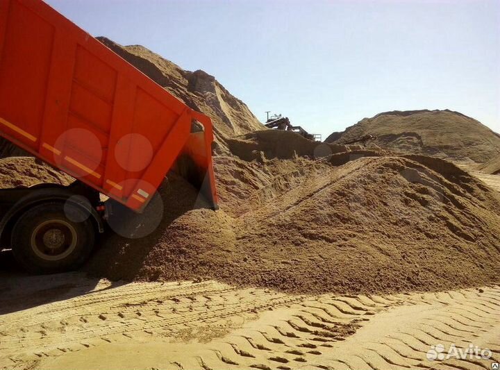 Песок,щебень,грунт,бетон др,шлак,вывоз мусора
