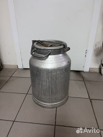 Бидон, фляга алюминиевая 40л