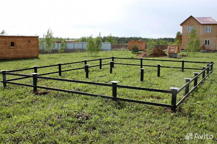 Винтовые сваи под ключ установка