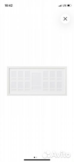 Фоторамка-коллаж икеа рибба