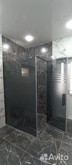 Душевая перегородка из стекла