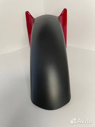 Крыло мопед пластик Красное Riva CX