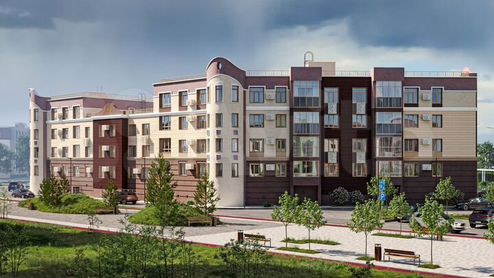 2-к. квартира, 52 м², 1/4 эт.