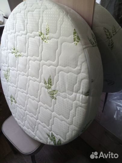 Новый матрас детский круглый 75х75