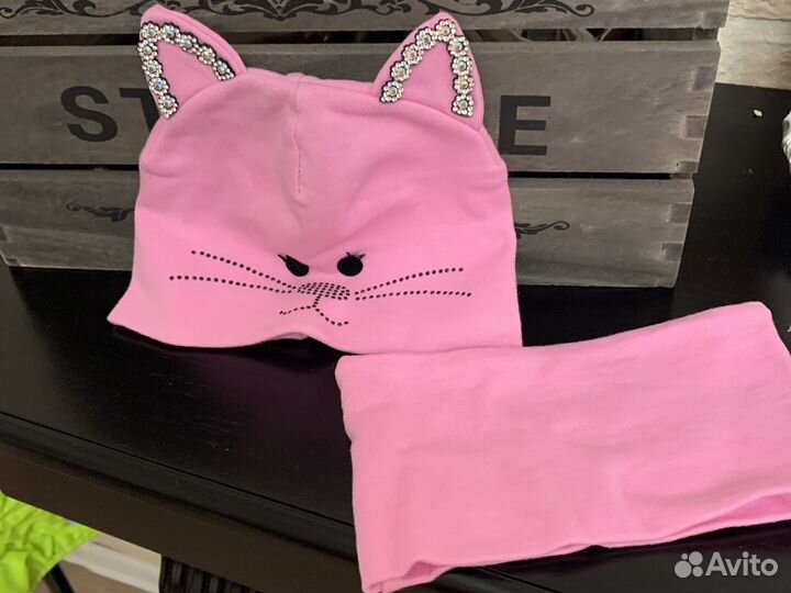 Шапочка со снудом