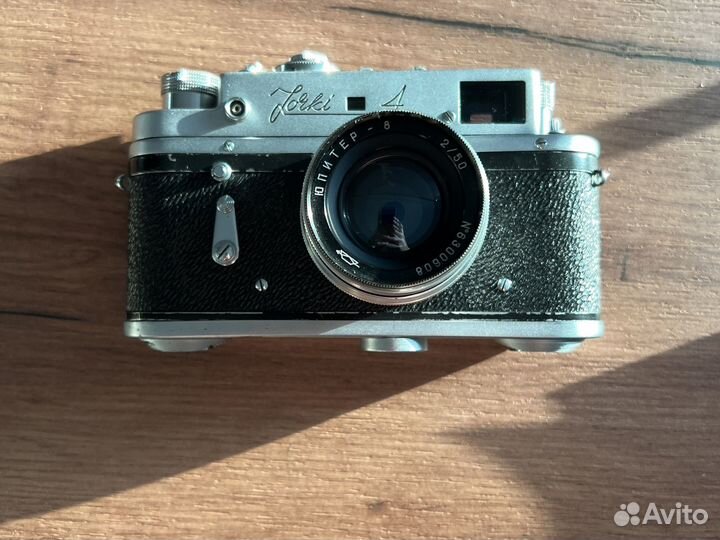 Пленочный фотоаппарат Зоркий 4 (СССР, 1962)