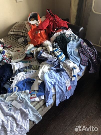 Детская одежда и обувь для мальчиков до 2 лет