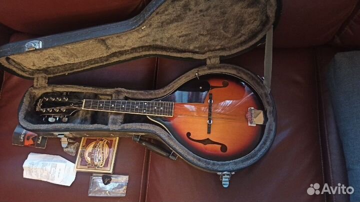 Мандолина Washburn с футляром