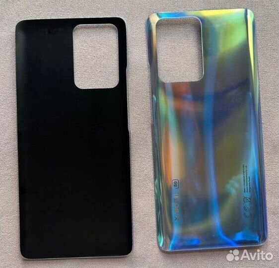 Задняя крышка для Xiaomi 11T / 11T Pro (Синий)