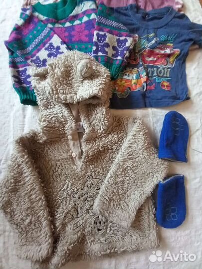Детская одежда пакетом с 6 мес до 1,5 лет