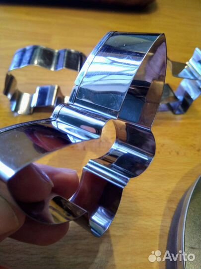 Формы для вырезки теста 7 шт.набор фигурок зверей