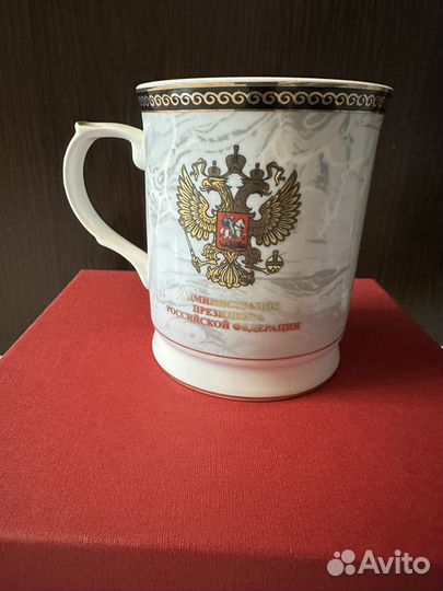 Кружка фарфор с ложкой lenardi