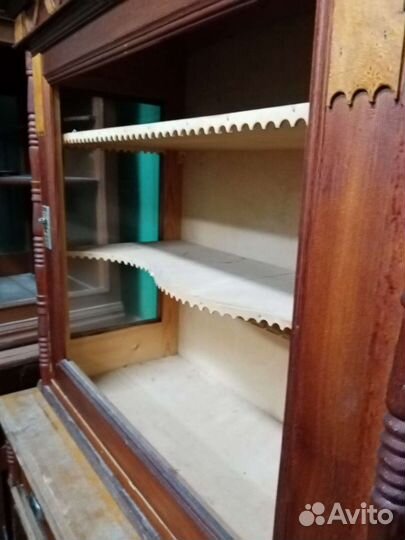 Советский буфет деревянный