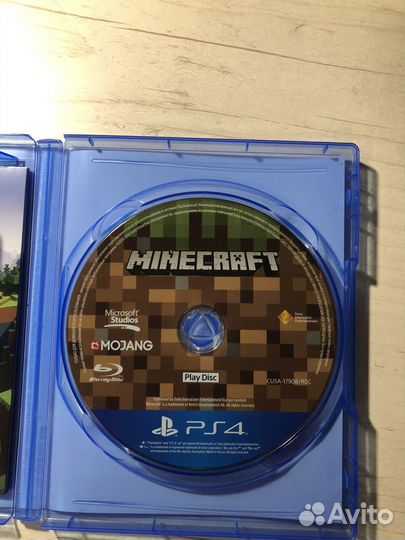 Игра для приставки ps4 Minecraft