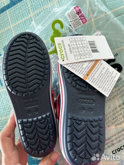 Сандалии crocs c13 30-31 новые