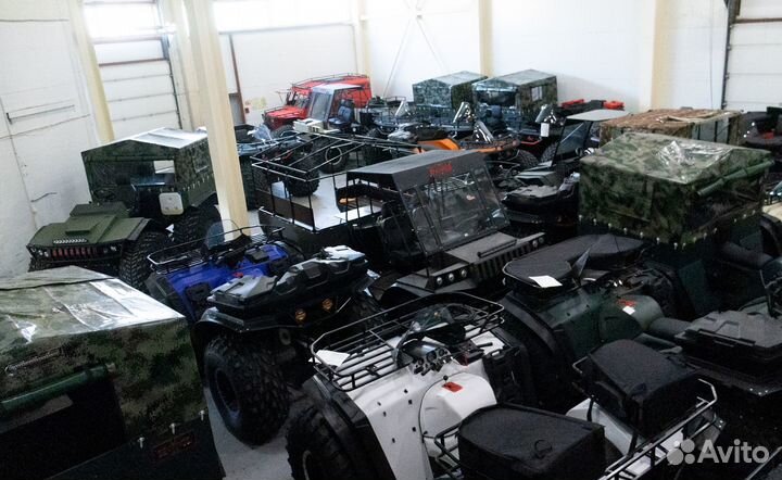 Вездеход переломка Ермак (Снегоболотоход)