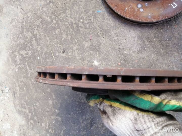 Диски Тормозные Передние пара Опель вектра С 1.8