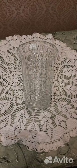 Ваза для цветов стекло СССР