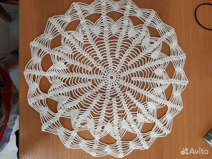 Салфетка кружево ручная работа