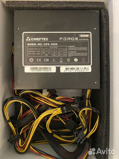 Chieftec force 500w bronze plus