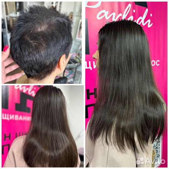 Наращивание волос нано микро капсулы