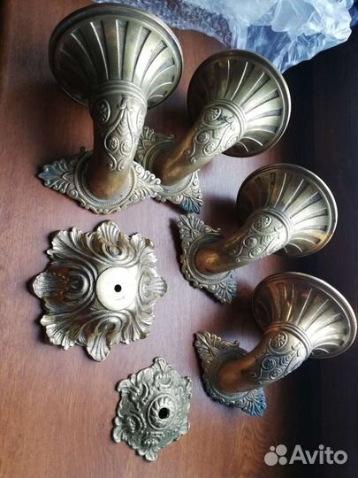 Детали люстры светильники бра много