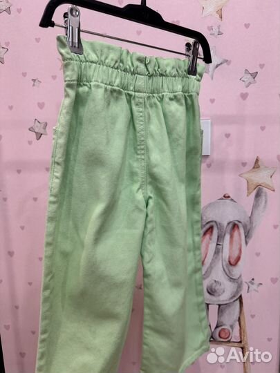 Джинсы для девочки 104