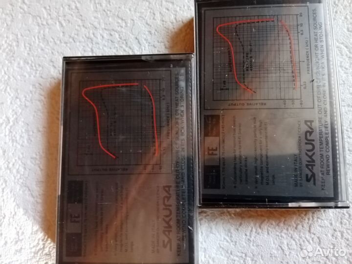 Аудиокассеты новые запечатанные sakura 2шт