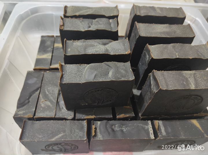 Дегтярное мыло ручной работы