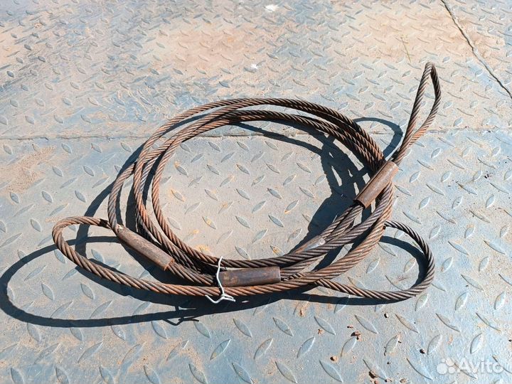 Трос буксировочный металлический