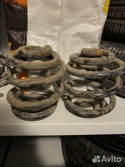 Винтовые стойки с задними пружинами на golf 4