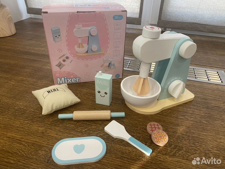 Детские тостер, миксер, соковыжималка, кофемашина