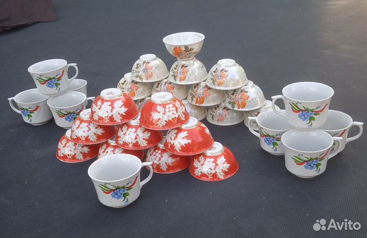 Пиалы и чашки СССР