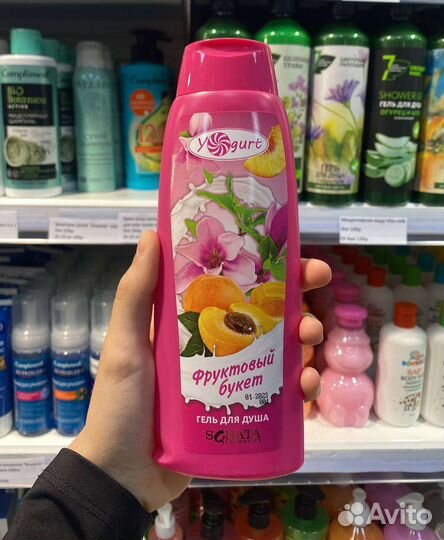 Гель для душа и шампун для волосы