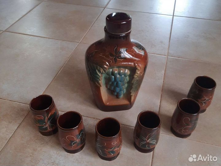 Набор для вина керамический