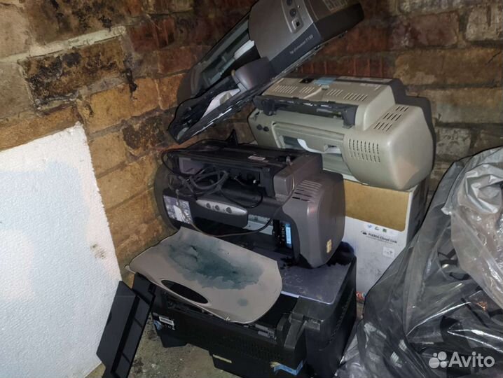 Старые струйные принтеры 5шт