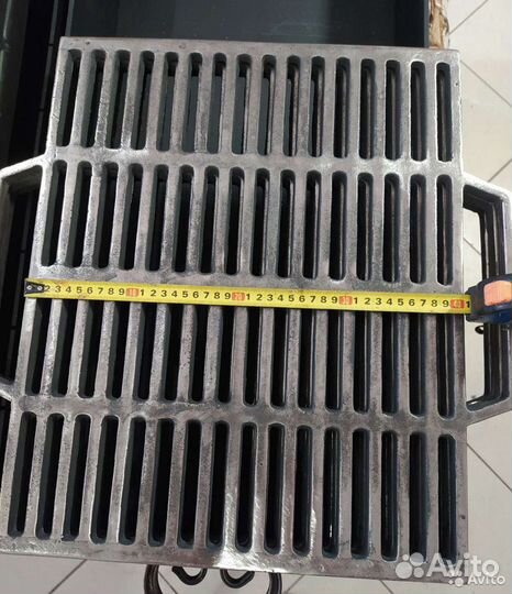Решётка - гриль чугунная 500 х 500
