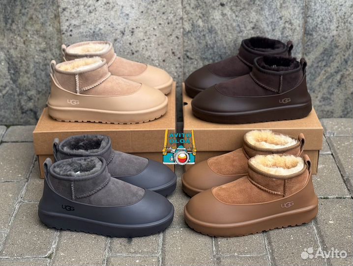 Угги Ugg Ultra Mini с галошами